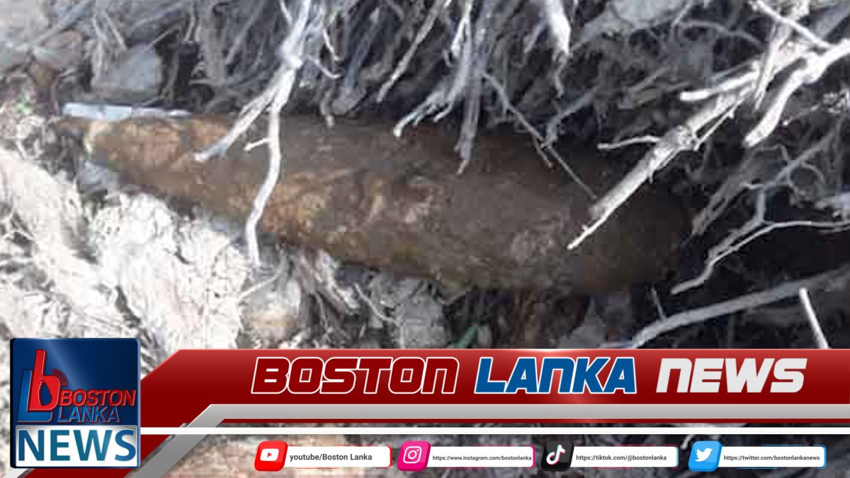 ඉදිකිරීමක් සඳහා කැපූ අත්තිවාරමේ මෝටාර් බෝම්බ 23ක්…..