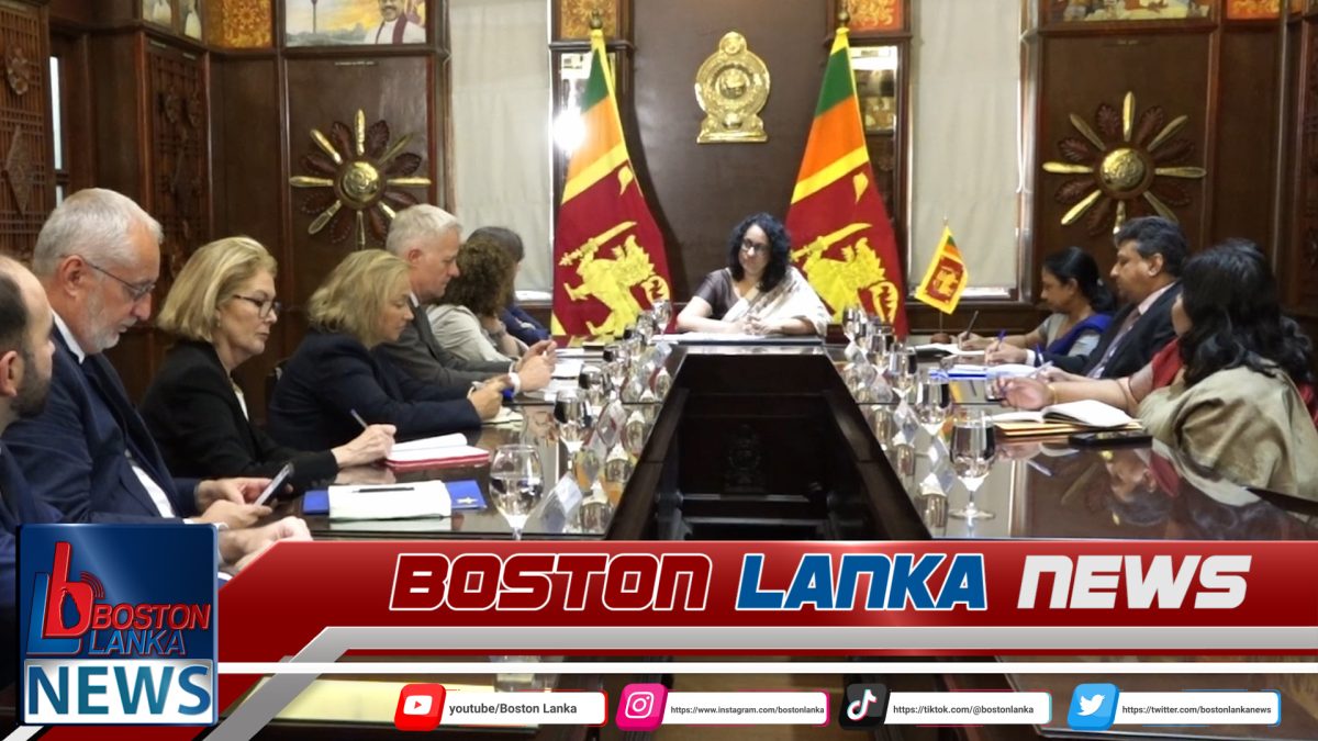 අග්‍රාමාත්‍යවරිය සහ යුරෝපීය බාහිර ක්‍රියාකාරී සේවයේ  (EEAS) නියෝජිතයින් අතර හමුවක්….
