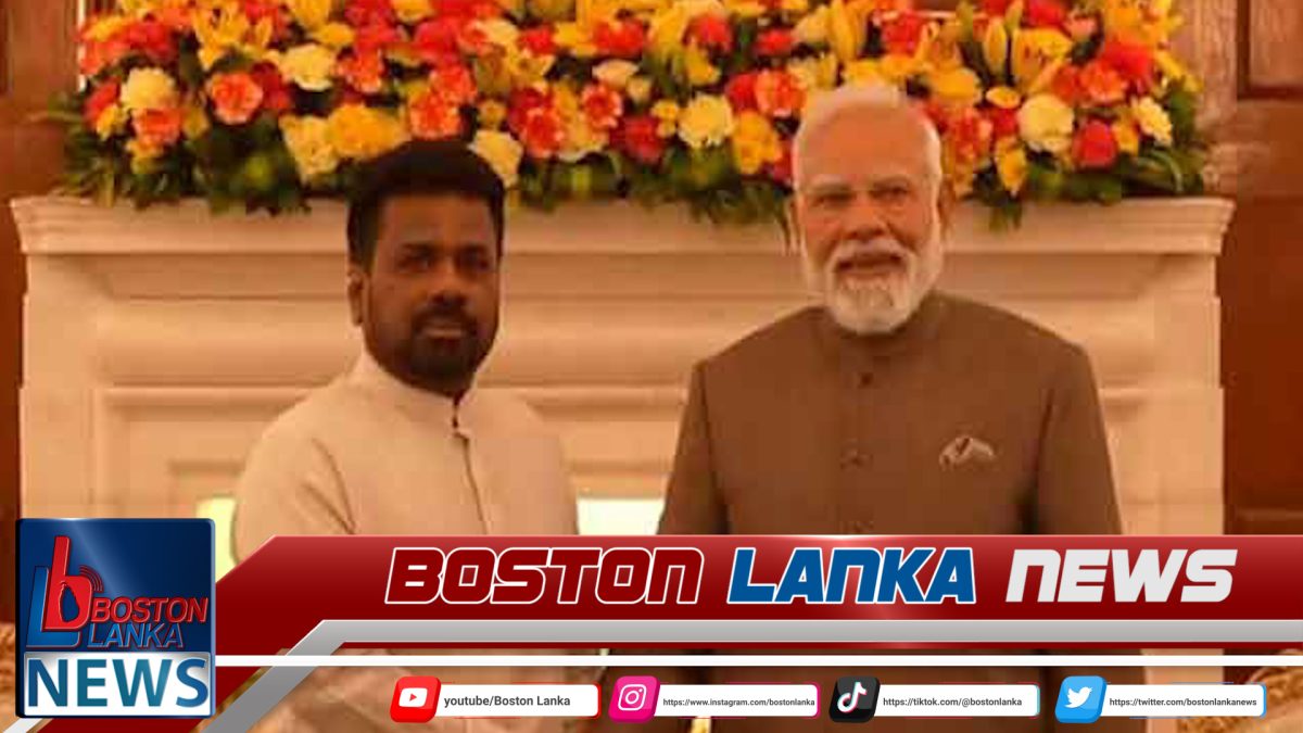 ජනපති අනුර සහ ඉන්දීය අගමැති අතර ද්විපාර්ශ්වික සාකච්ඡා….