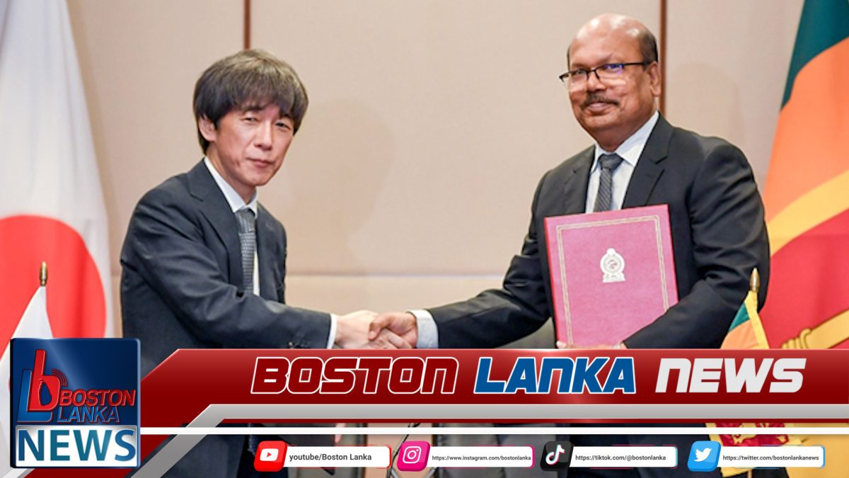 ශ්‍රී ලංකාව සහ ජපානය අතර ආර්ථික සහයෝගීතා ගිවිසුමක්….