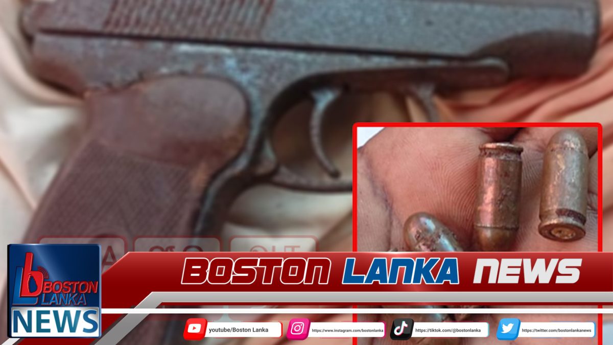 කටානේ සුසාන භූමියක් අසල තිබී ගිනිඅවියක් සහ උණ්ඩ සොයා ගනී….