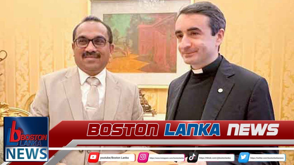 ශුද්ධෝත්තම පාප් වහන්සේට මෙරට සංචාරයකට එක්වන ලෙස ජනපතිගෙන් ආරාධනයක්….