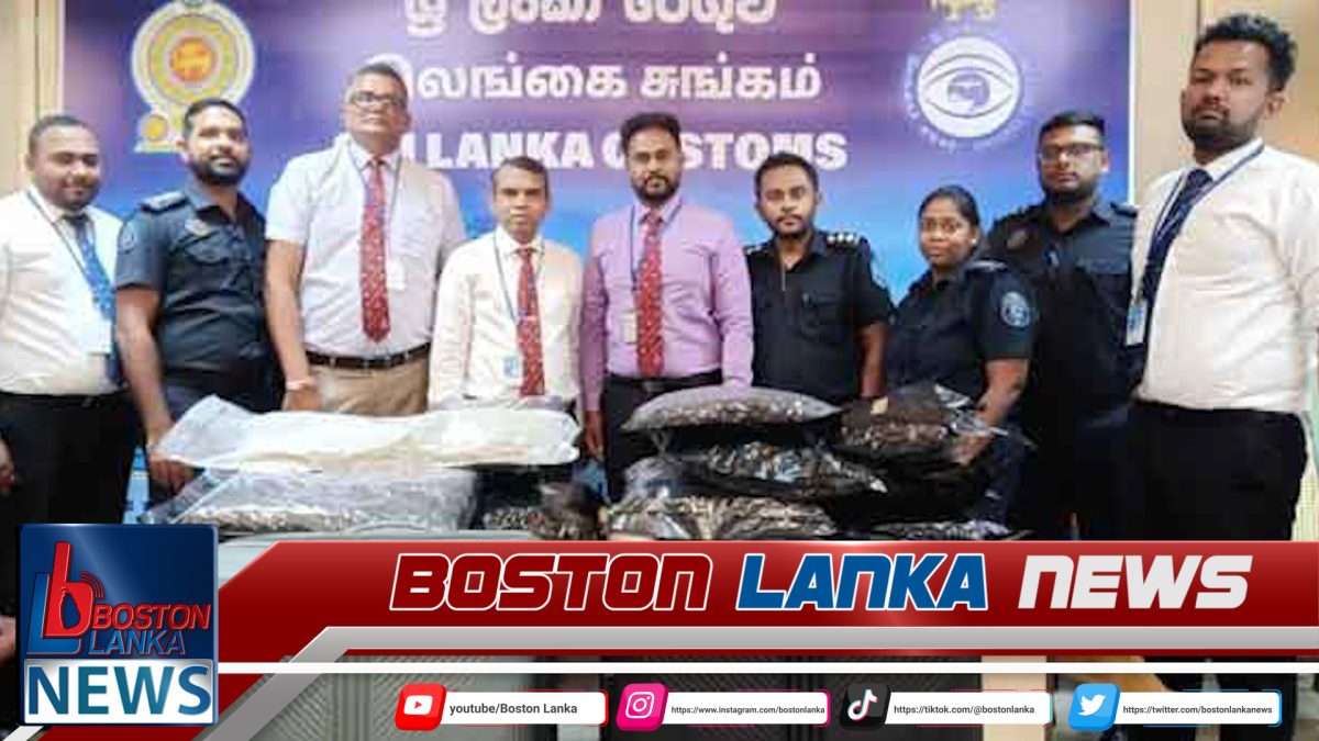 රුපියල් මිලියන 321කට අධික කුෂ් සමගින් විදේශිකයින් දෙදෙනෙකු හසුවෙයි….