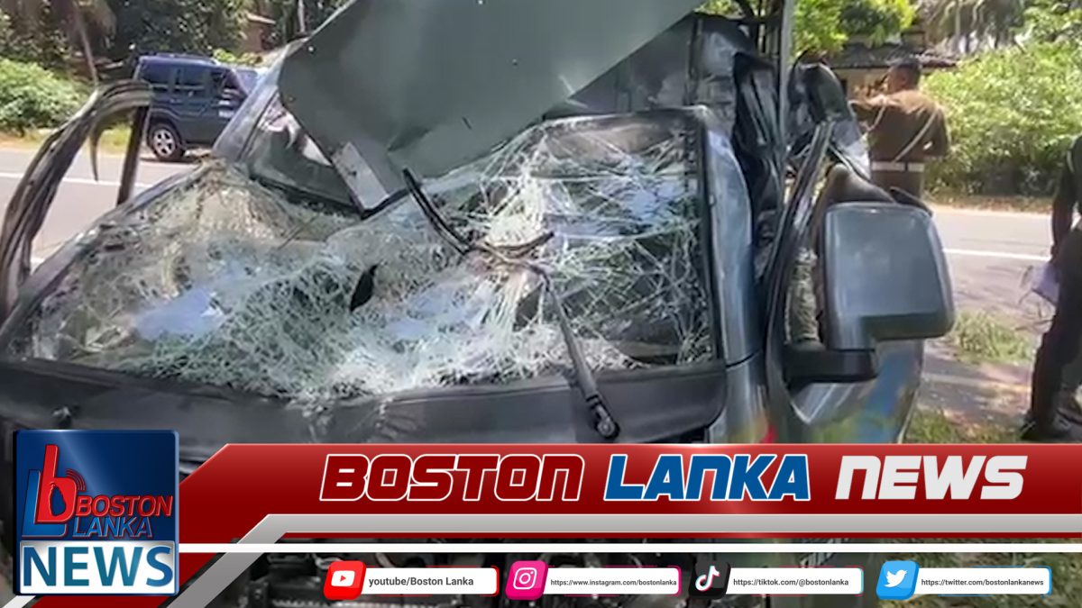 ලොරි රථ අනතුරින් පොලිස් සැරයන්වරයා මරුට…..