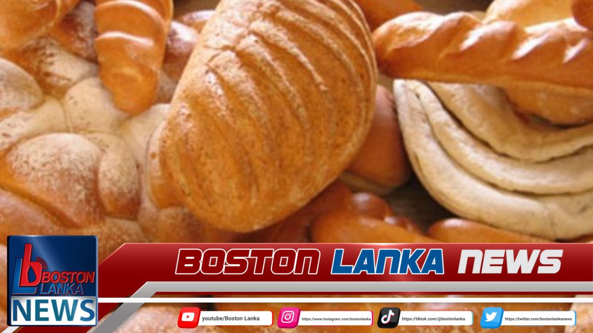 පාන් ඇතුළු බේකරි නිෂ්පාදන මිල ඉහළට…..