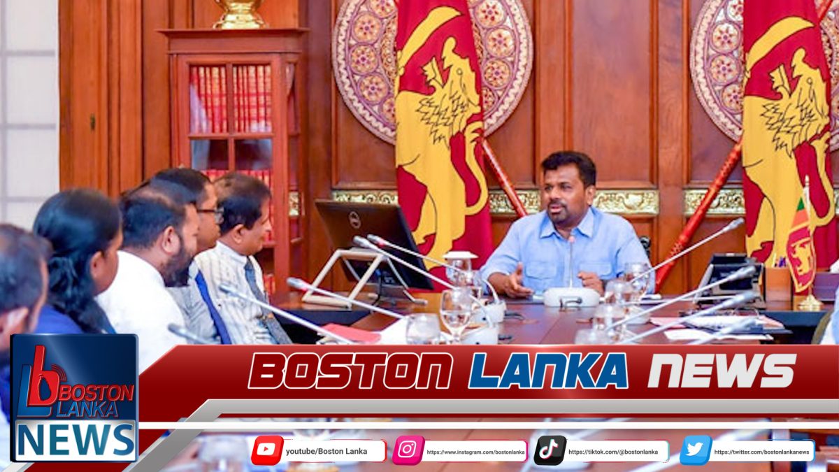 ජනපති සහ ලංවිම ඉංජිනේරු වෘත්තීය සමිති නියෝජිතයන් අතර හමුවක්…..