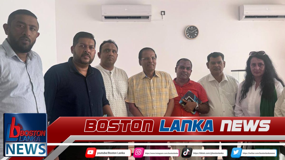 ශ්‍රී ලංකා ජනතා පක්ෂයේ නියෝජිතයන් පිිරිසක් හිටපු ජනපති මෛත්‍රී හමුවෙයි….