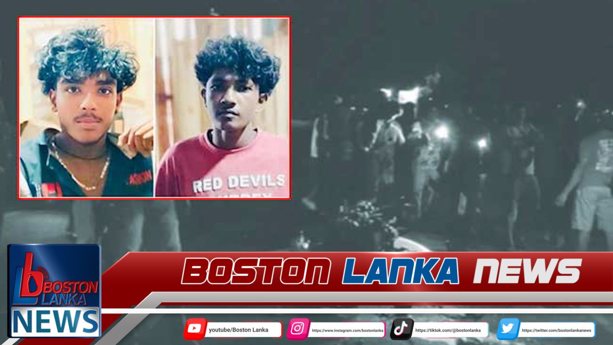 යතුරුපැදි අනතුරකින් තරුණයින් දෙදෙනෙකුට දිවි අහිමිවෙයි…