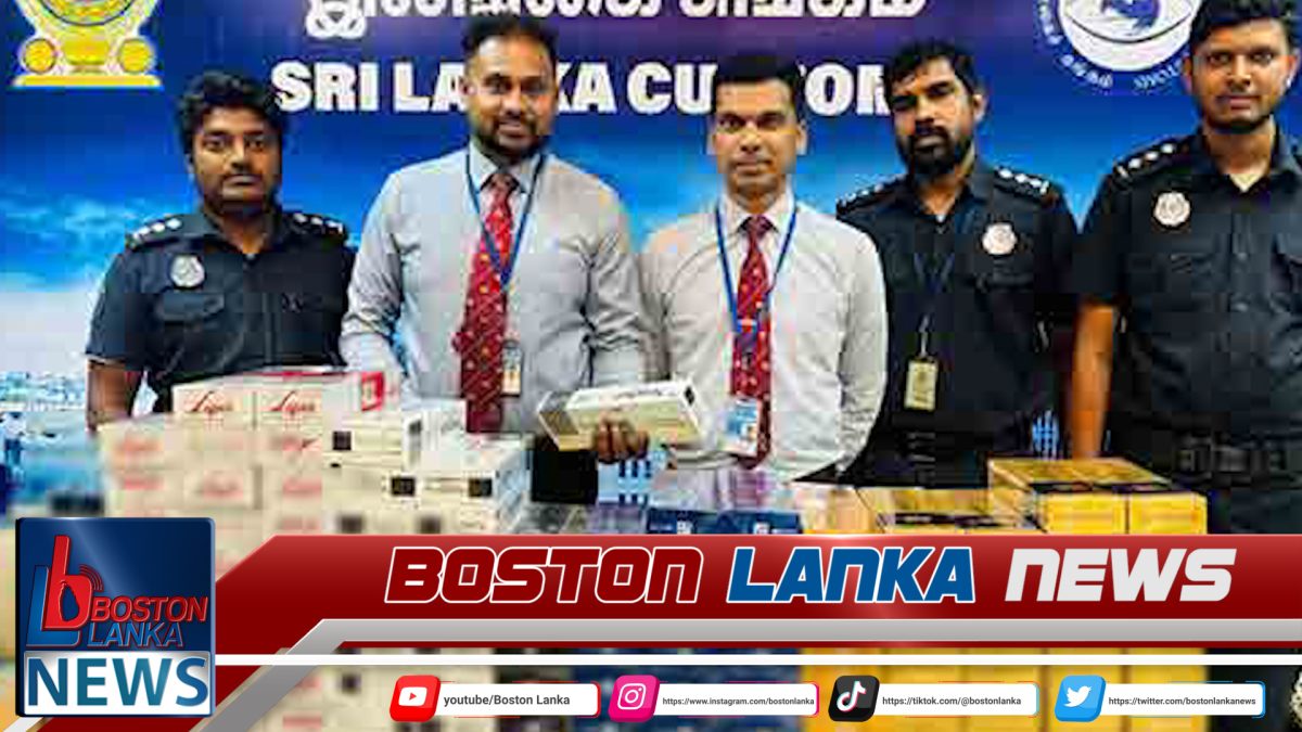 ලක්ෂ 36කට අධික විදෙස් දුම්වැටි සමග චීන ජාතිකයින් දෙදෙනෙකු අත්අඩංගුවට….