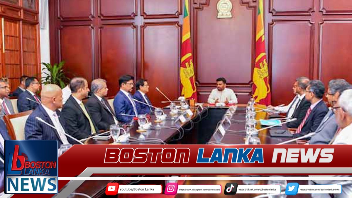 ජනපති බැංකු සහ මූල්‍ය ආයතන ප්‍රධානීන් හමුවෙයි…..