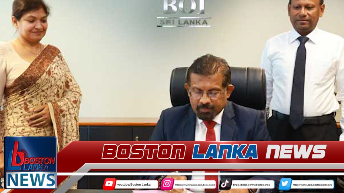 BOI වැඩබලන සභාපති ලෙස ආචාර්ය සුලක්ෂණ ජයවර්ධන පත් කෙරේ…..