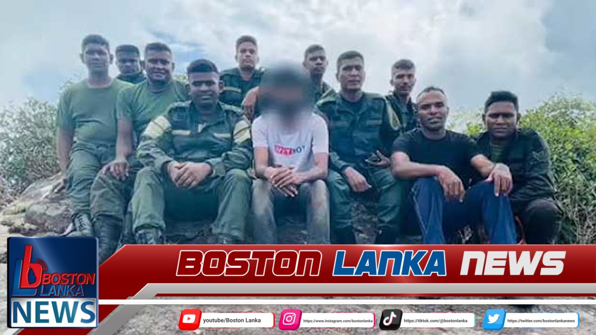 හන්තාන කටුසු කොන්ද ප්‍රදේශයේ අතරමං වූ පුද්ගලයකු බේරා ගනී…..