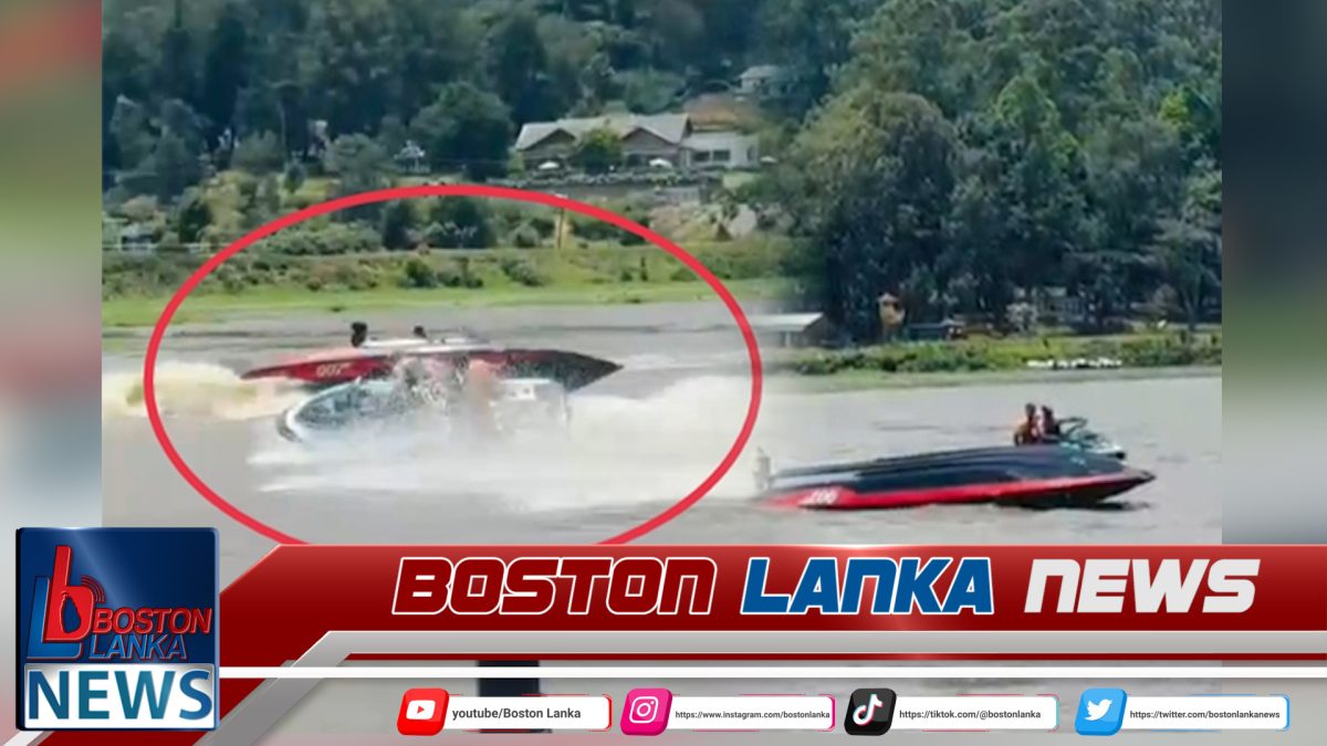 ග්‍රෙගරි වැවේ සංචාරකයන් රැගත් බෝට්ටුවක් පෙරළෙයි…