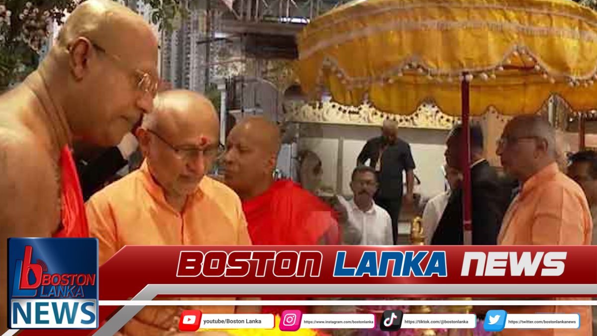 ඉන්දීය උප ජනපති ගංගාරාම විහාරය වැඳපුදා ගනී….