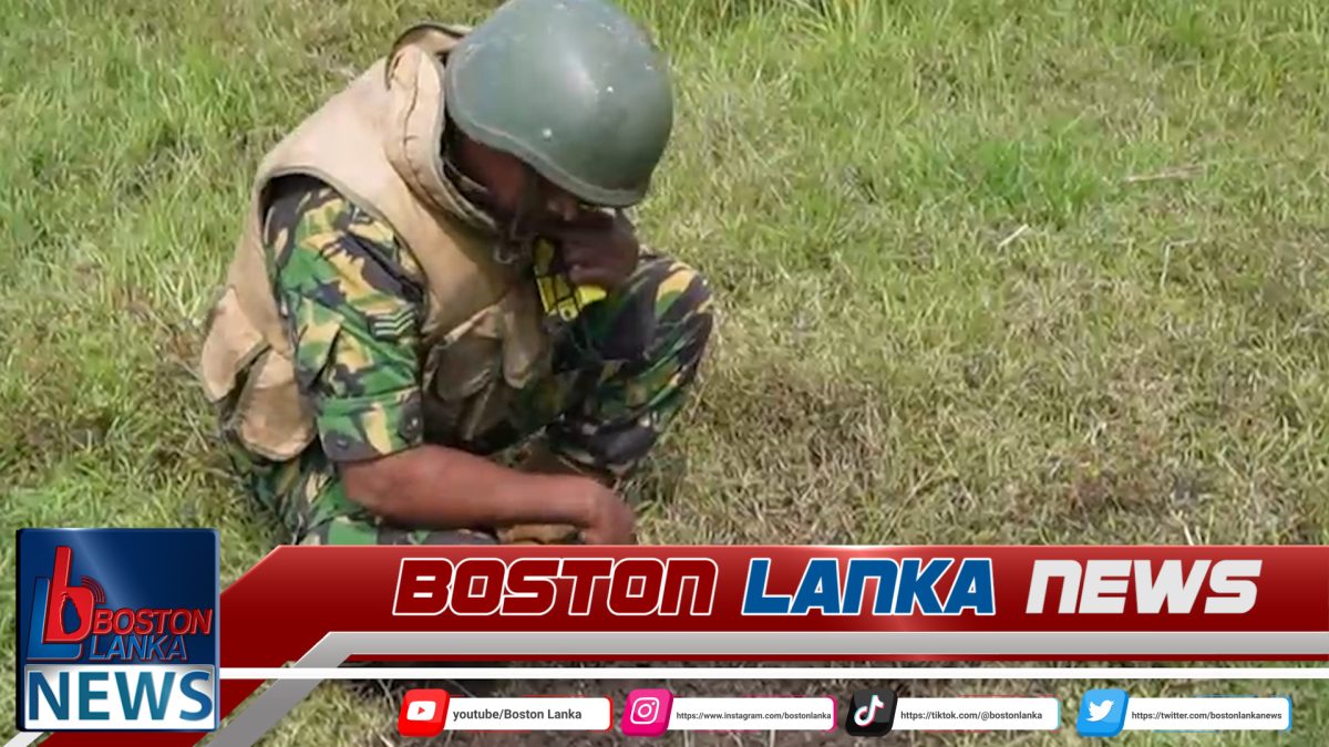 එප්පාවල දී හමුවූ ජීව අත් බෝම්බය නුරාධපුර විශේෂ කාර්ය බලකායේ නිළධාරීන් පැමිණ නිෂ්ක්‍රීය කරයි…