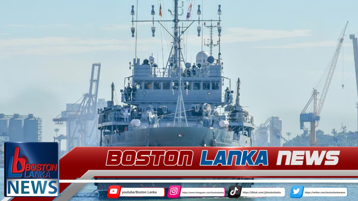 ඉන්දීය යුද නෞකාවක් කොළඹට…..