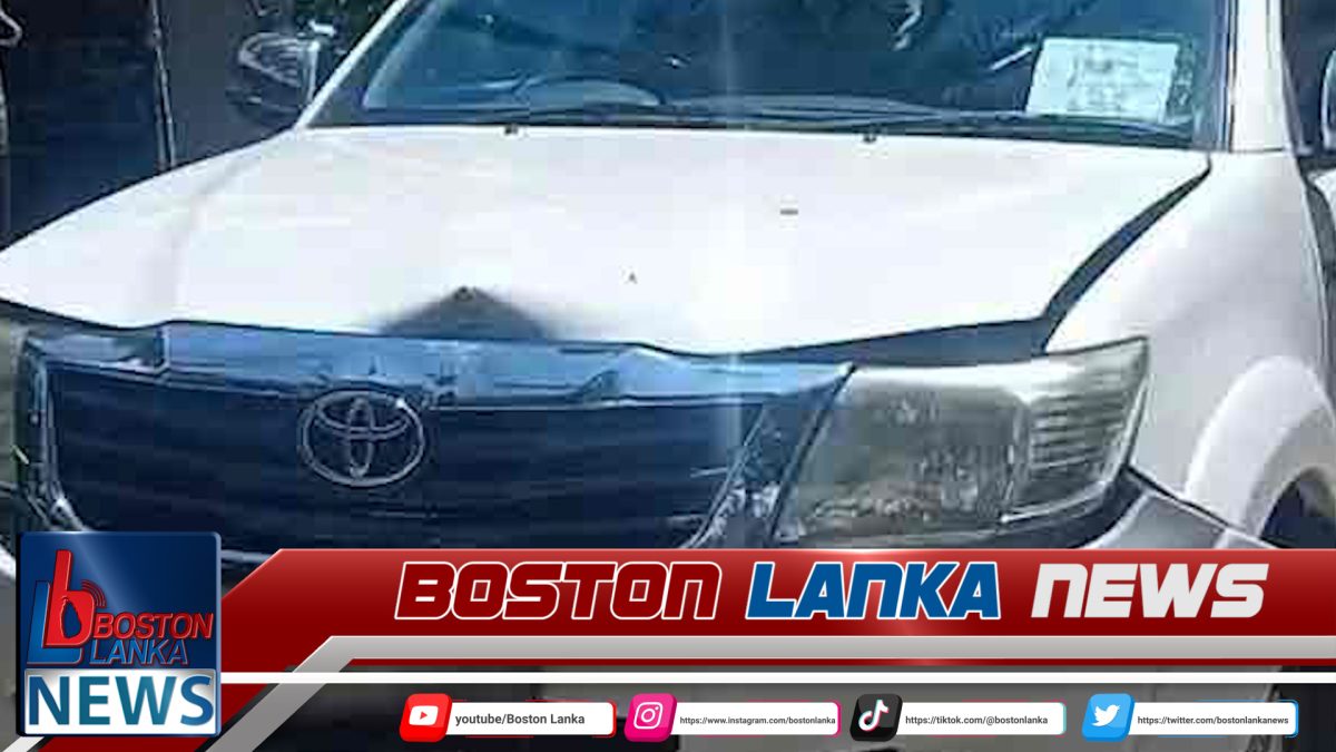 අධ්‍යාපන නියෝජ්‍ය ඇමතිගේ කැබ් රථය හැප්පෙයි……