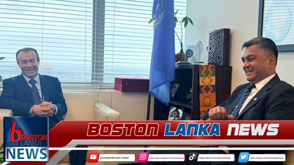 ආරක්‍ෂක ලේකම්, UN සහකාර මහලේකම් නිව්යොර්ක් හිදී හමුවෙයි…..