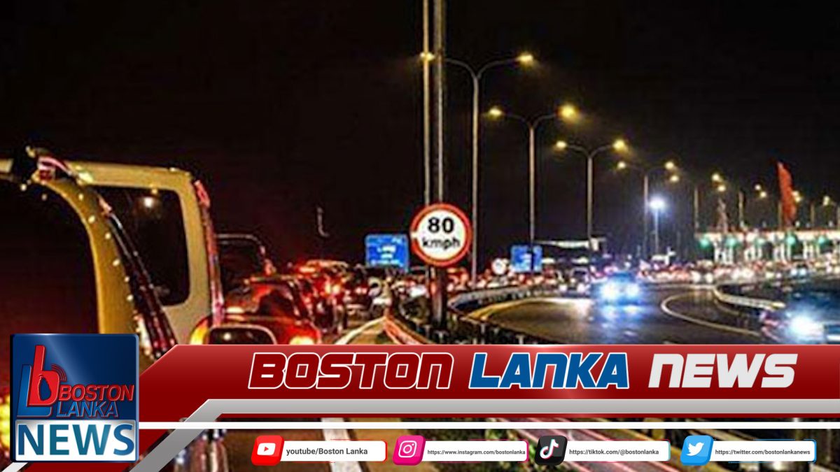 දක්ෂිණ අධිවේගයේ අනතුරක්……