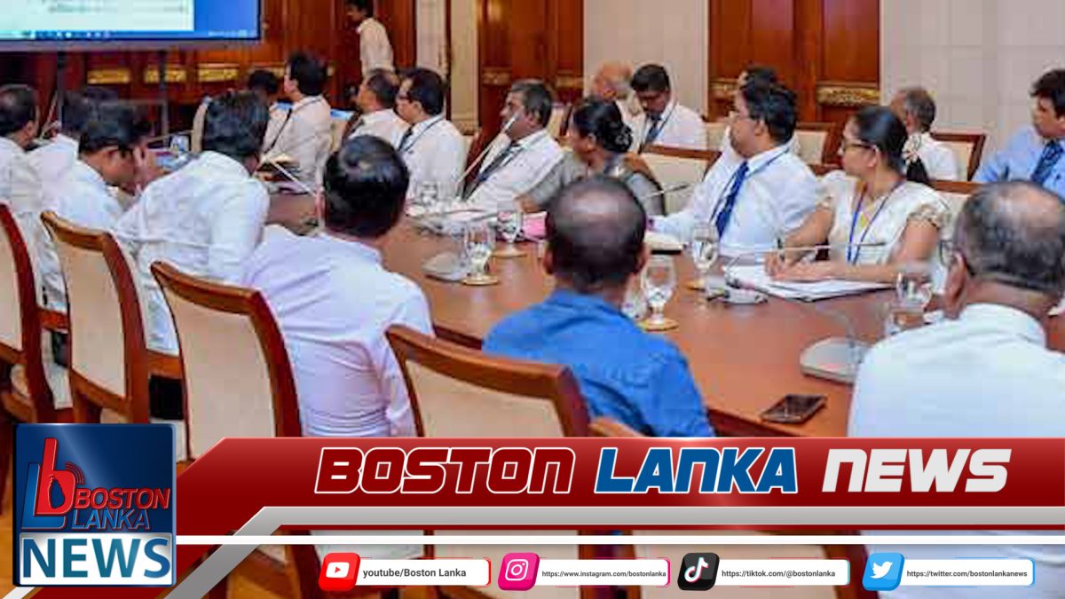 ජනපති සහ දේශීය ආදායම් දෙපාර්තමේන්තුවේ නිලධාරීන් අතර සාකච්ඡාවක්…..