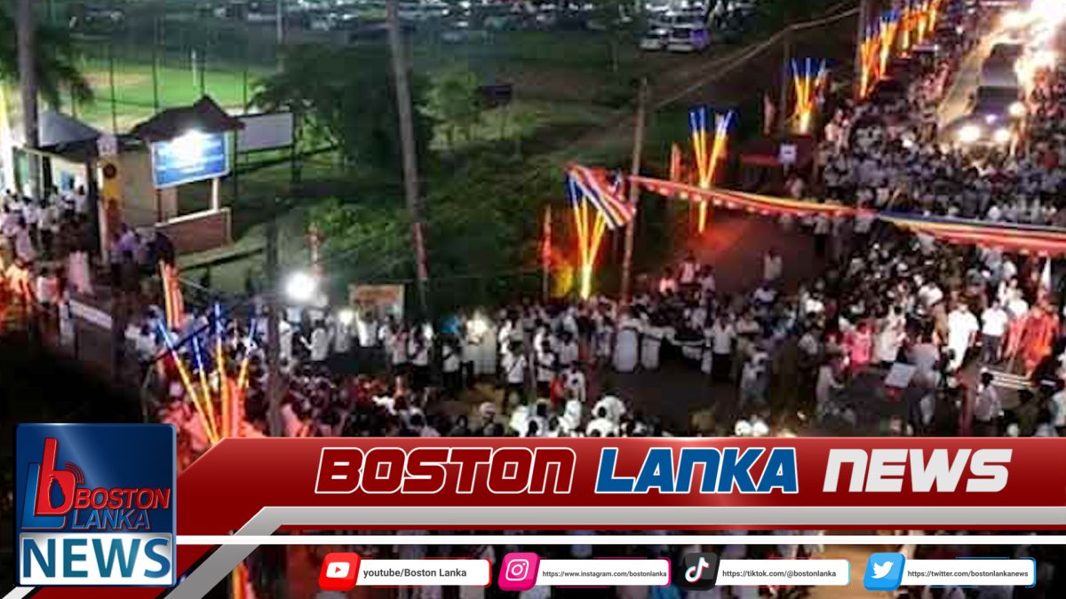 “ඒහි පස්සිකෝ” සාම පාද යාත්‍රාවේ සිව් වන දිනය අවසන්….