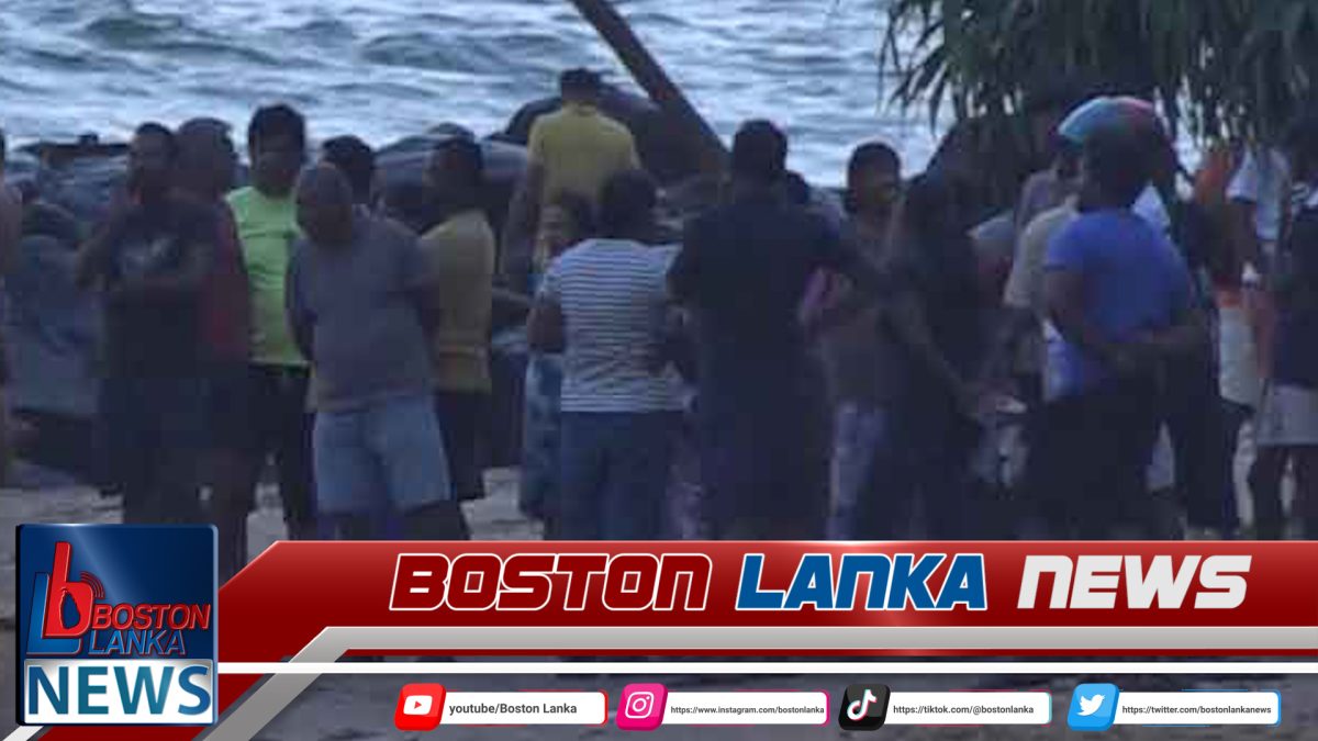 දරුවන් සමග කටුකුරුන්ද මුහුදේ දිය නෑමට ගිය පියෙකු අතුරුදන්…..