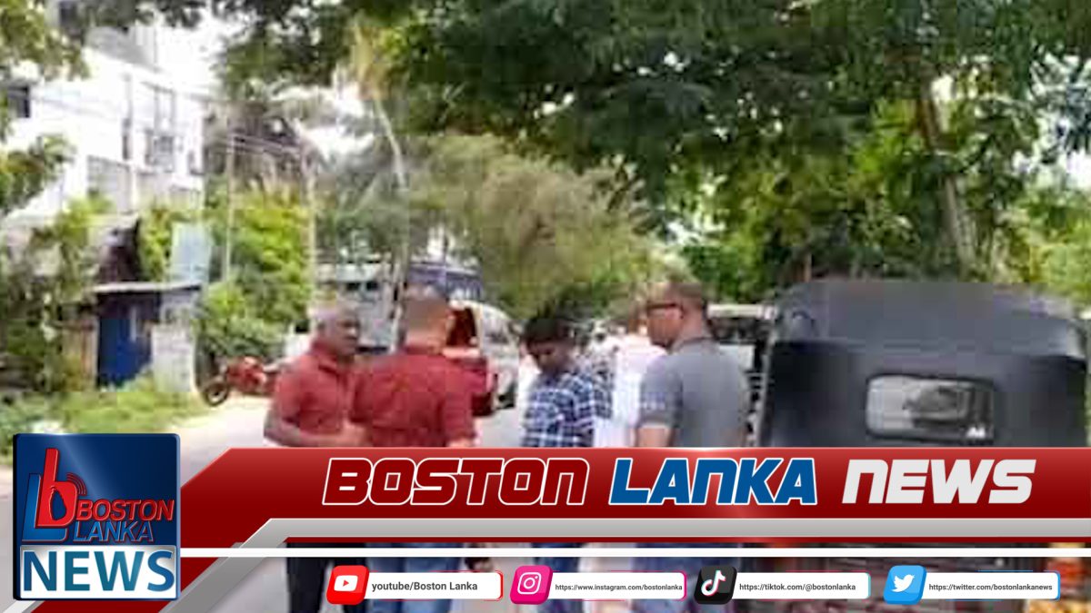 අත්අඩංගුවෙන් පලායාමට උත්සාහකළ අයෙකුට පොලීසියෙන් වෙඩි……