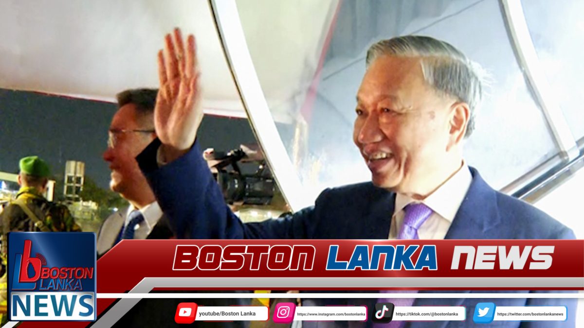 වියට්නාම් ජනපති ඇතුළු දූත පිරිස දිවයිනෙන් පිටව යයි….