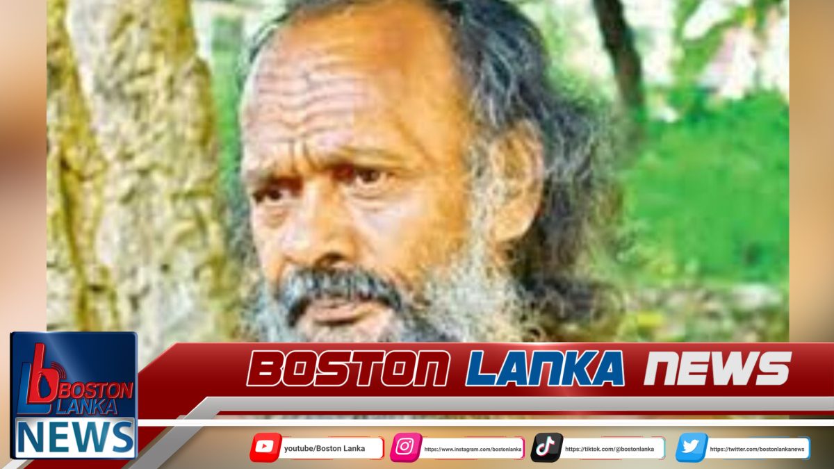 රතුගල ආදිවාසී නායකයා දිවියෙන් සමුගනී….