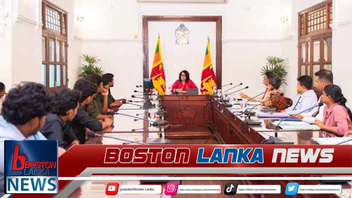 අගමැතිනිය විශ්වවිද්‍යාල සිසුන්ට දුන් පොරොන්දුව….