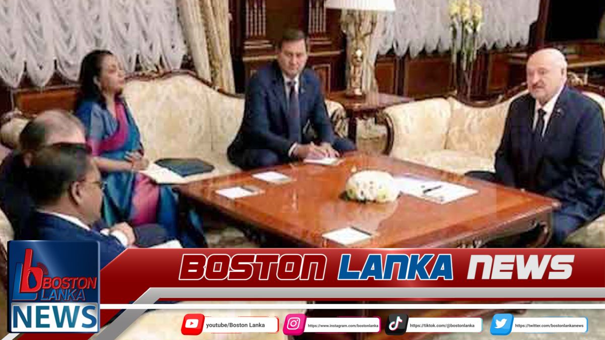 ඇමති විජිත සහ බෙලරුස් ජනපති අතර ද්විපාර්ශ්වික සාකච්ඡා…..