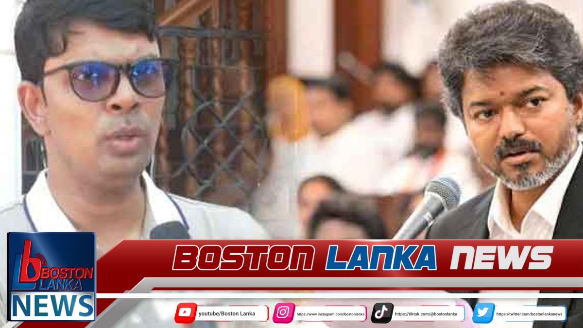විජේ හමුවීමට මන්ත්‍රී අර්ච්චුනා චෙන්නායි යයි……