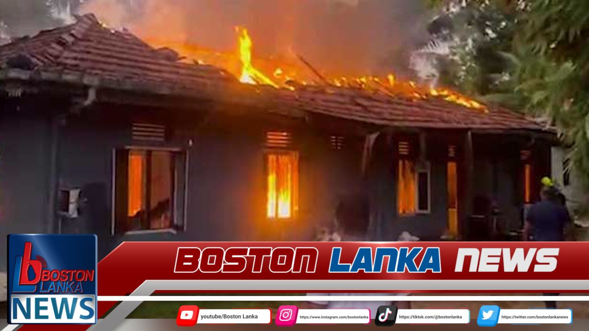 ගිනිගැනීමට ලක්වූ සෙනෙහසේ කැදැල්ල ලියාපදිංචි නොකළ ආයතනයක්…..