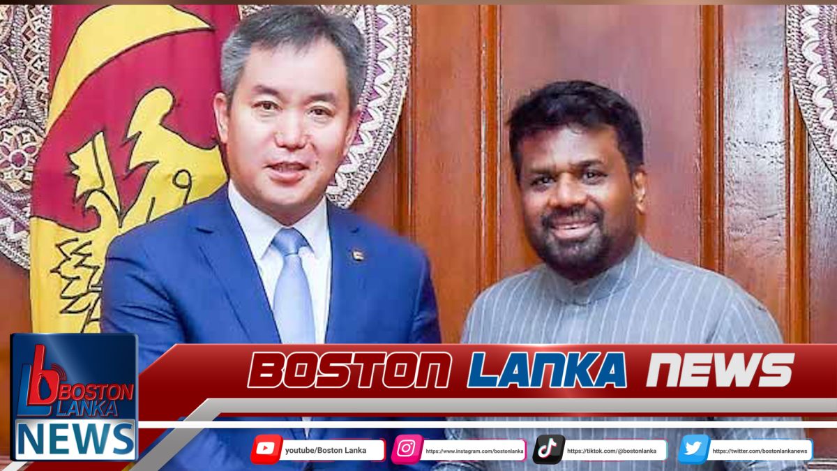 ජනපති සහ චයිනා හාබර් ඉංජිනේරු සමාගමේ සභාපති අතර හමුවක්…..