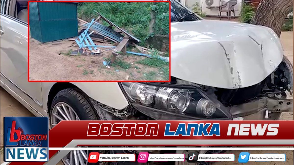 බීමත් රියදුරෙකු කළ විනාශය – වෙළෙඳසැල් හිමියා ජීවිතක්ෂයට…..