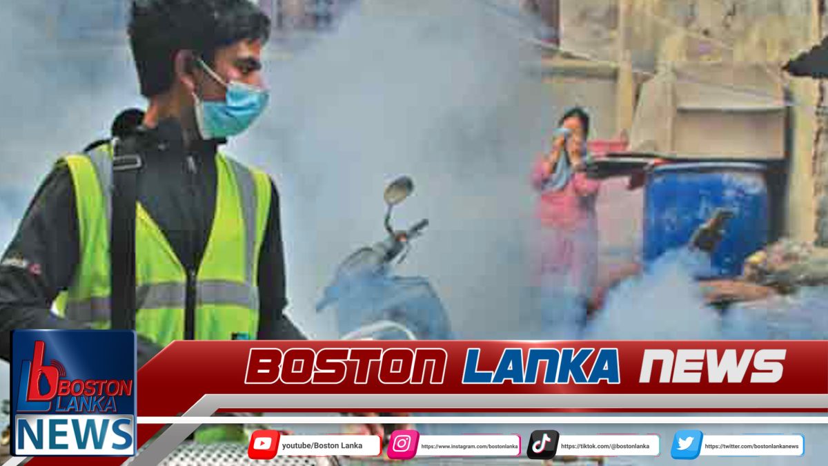 ඩෙංගු අධි අවදානම් කලාප ලැයිස්තුව එළියට……